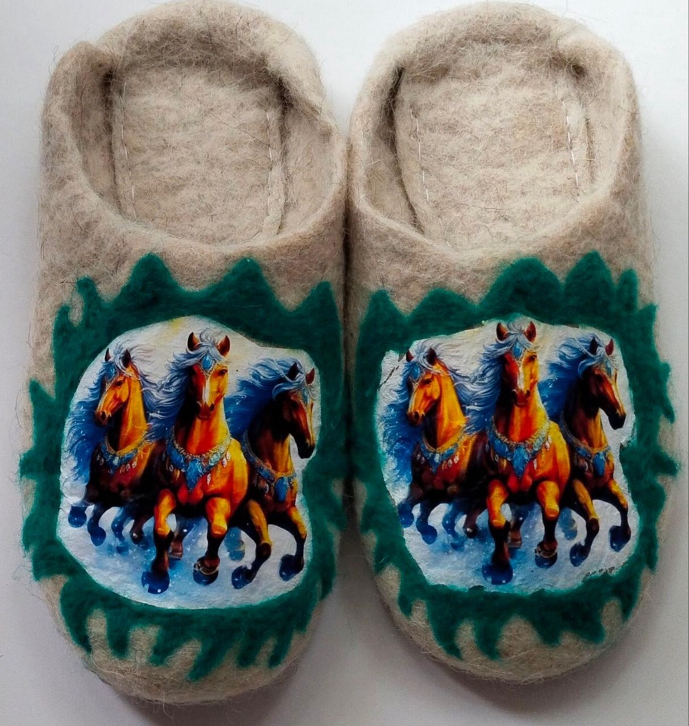 НОВОГОДНИЕ ТАПОЧКИ